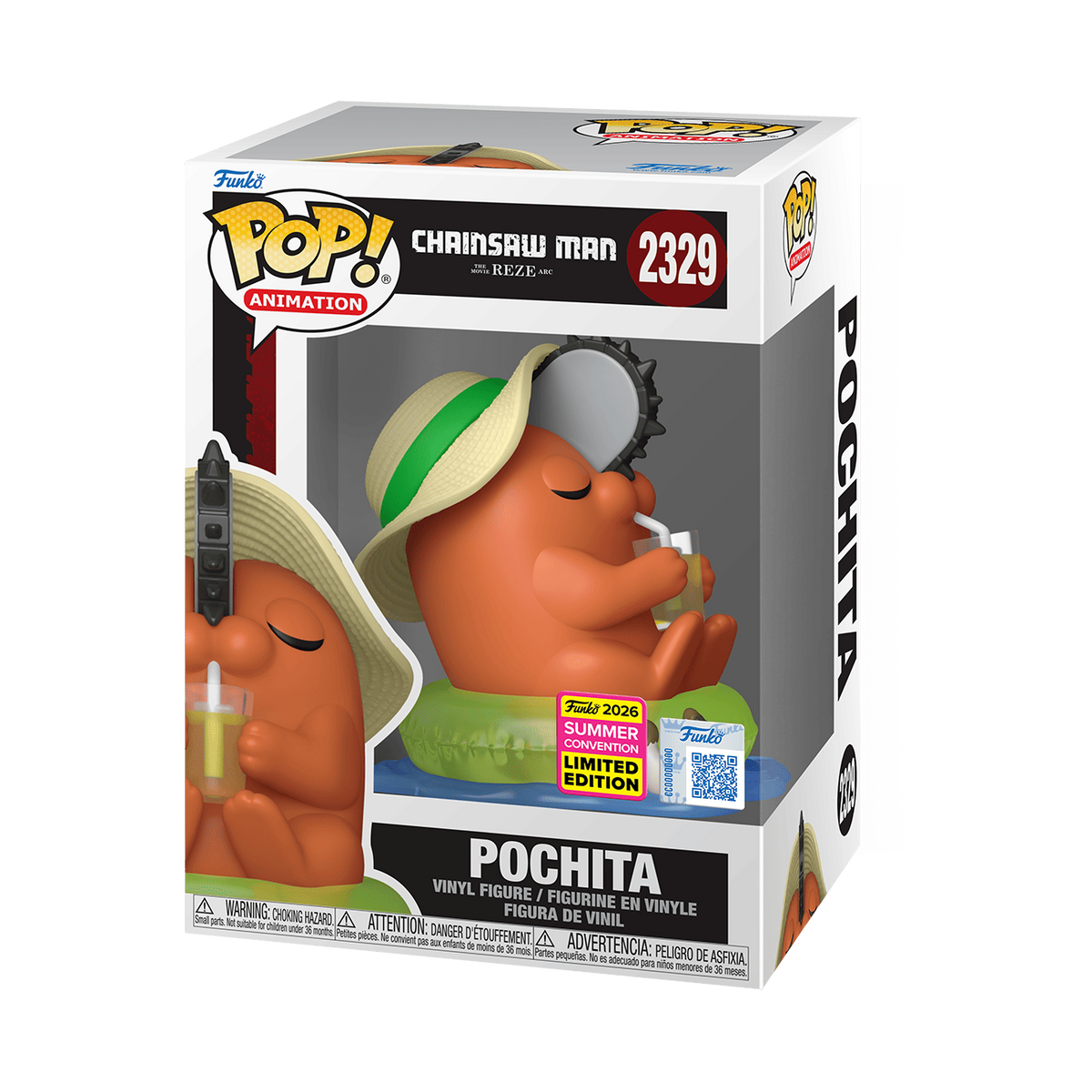 CHAINSAW MAN - POP FUNKO VINYL FIGURE 2329 - POCHITA 9CM FUNSIDE EXCL