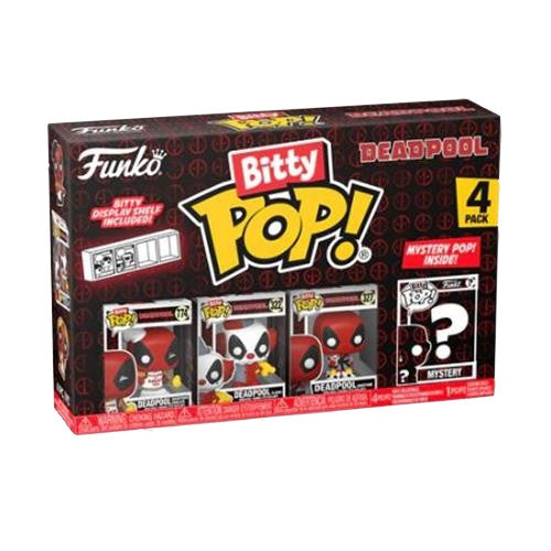 84959 - MARVEL: DEADPOOL - FUNKO BITTY POP VINYL FIGURE - BBQ MASTER (4PK)
