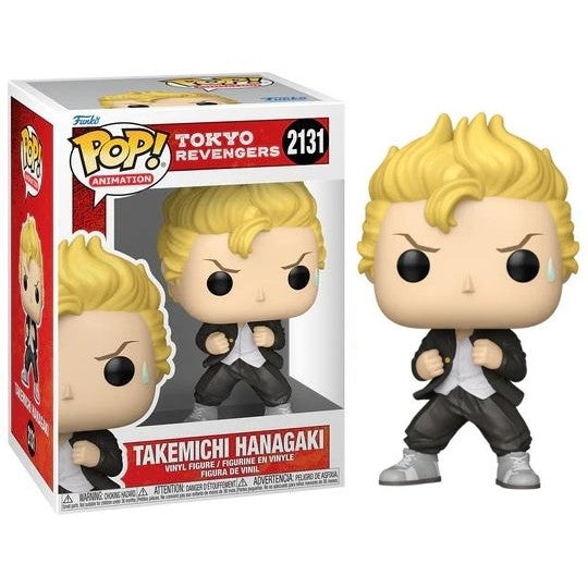 TOKYO REVENGERS - POP FUNKO VINYL FIGURE 2131 TAKEMICHI HANAGAKI W/CHASE (ASSORTMENT 6PZ) 9CM