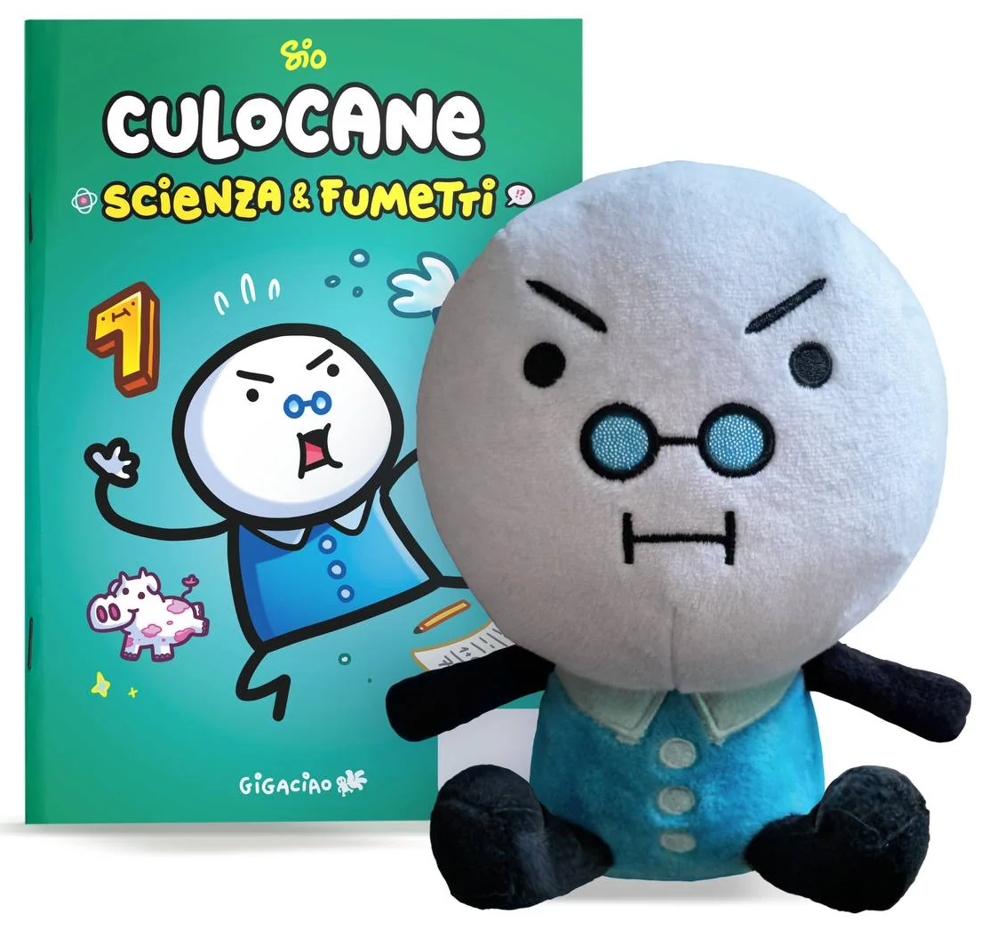 DOTT. CULOCANE - SCIENZA A COLORI (RIVISTA E PELUCHE)