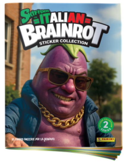SKIFIDOL ITALIAN BRAINROT STICKER COLLECTION SECONDA COLLEZIONE - ALBUM - CONTIENE 1 ALBUM