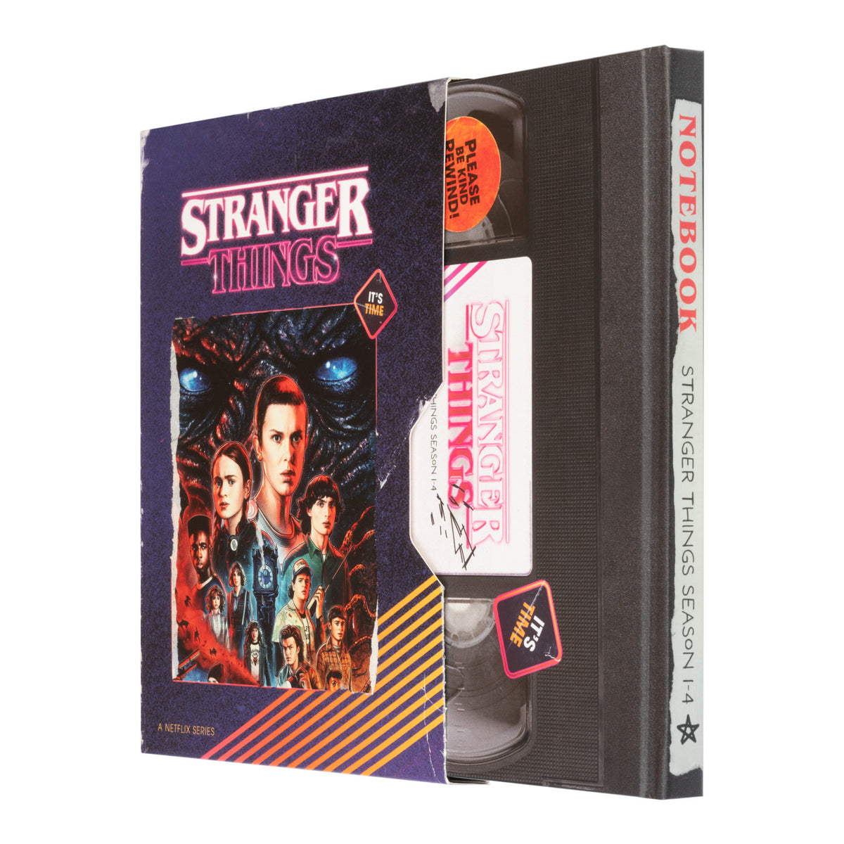 CPA5038 - STRANGER THINGS - A5 NOTEBOOK - VHS