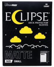 16697 - 60 ECLIPSE DECK PROTECTOR SLEEVES - SMALL - MATTE - LEMON YELLOW