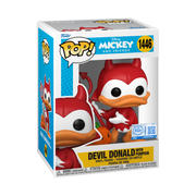 DISNEY - POP FUNKO VINYL FIGURE 1446 DEVIL DONALD REGULAR 9CM