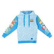 DISNEY - PIXAR - TOY STORY - FELPA CON CAPPUCCIO - GOOD VS BADDIES XL