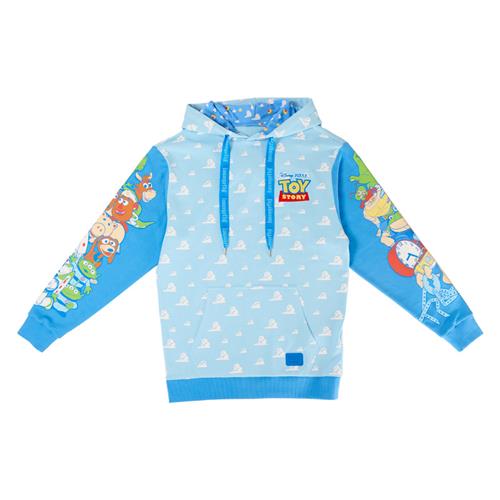 DISNEY - PIXAR - TOY STORY - FELPA CON CAPPUCCIO - GOOD VS BADDIES XL