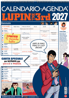 CALENDARIO 2027 - AGENDA LUPIN THE 3RD