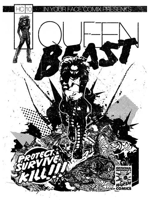 OFFICINA INFERNALE HARSH COMICS 10 - QUEEN BEAST