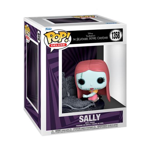 DISNEY - NIGHTMARE BEFORE CHRISTMAS: 30TH ANNIVERSARY - POP FUNKO DELUXE VINYL FIGURE 1358 SALLY W/GRAVESTONE 9CM