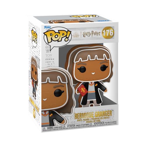 HARRY POTTER : HOLYDAY - POP FUNKO VINYL FIGURE 176 GINGERBREAD HERMIONE 9CM