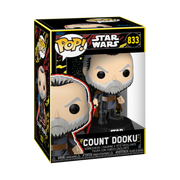 STAR WARS - POP FUNKO VINYL FIGURE 833 COUNT DOOKU (RETRO) 9CM