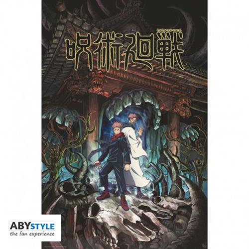 ABYDCO832 - JUJUTSU KAISEN - POSTER (91.5X61) - ITADORI & SUKUNA