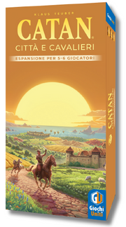 CATAN - CITTA' E CAVALIERI: ESPANSIONE 5/6 GIOCATORI - RELAUNCH