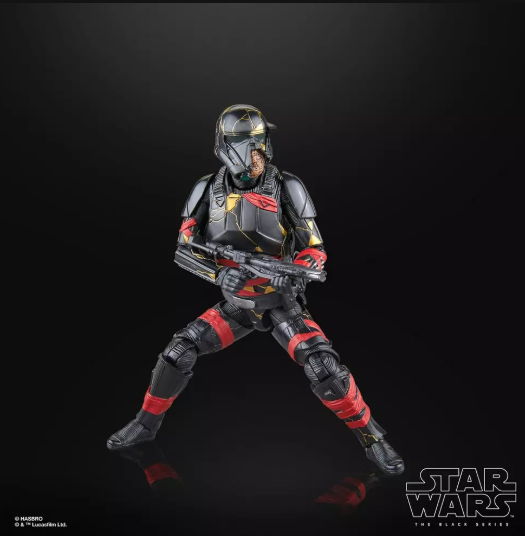 STAR WARS - AHSOKA - BLACK SERIES - NIGHT TROOPER - ACTION FIGURE 15CM