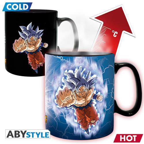 ABYMUGA442 - DRAGON BALL SUPER - TAZZA HEAT CHANGE 460ML - GOKU VS JIREN
