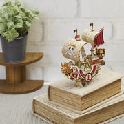 WB66007 - DIY PUZZLE BOAT - ONE PIECE - WA-GU-MI THOUSAND SUNNY