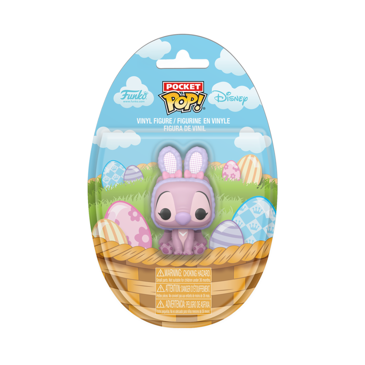 DISNEY: LILO & STITCH - POCKET POP FUNKO VINYL FIGURE - ANGEL 4CM
