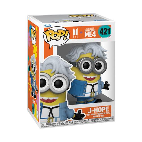 CATTIVISSIMO ME X BTS - POP FUNKO VINYL FIGURE 421 J-HOPE 9CM