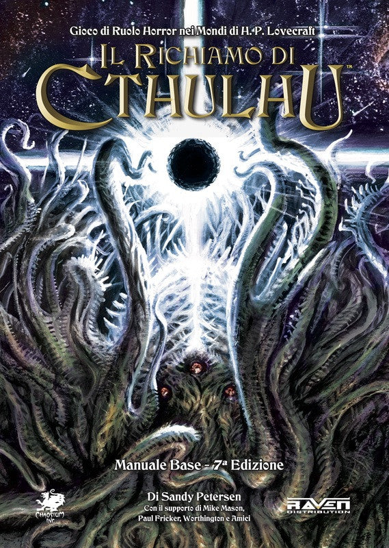 IL RICHIAMO DI CTHULHU - 7MA EDIZIONE MANUALE BASE SPECIALE 50o - EDIZIONE CHAOSIUM