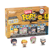 DEMON SLAYER - POP FUNKO BITTY VINYL FIGURE - ZENITSU 4PK 2CM