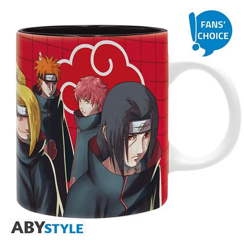 ABYMUGA301 - NARUTO SHIPPUDEN - TAZZA 320ML - ARTWORK AKATSUKI