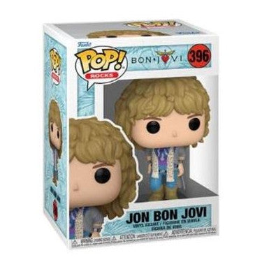 BON JOVI - POP FUNKO VINYL FIGURE 396 BON JOVI (1980'S) 9CM