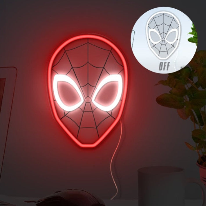 PP14000SPMVN - MARVEL SPIDERMAN: SPIDERMAN WALL MOUNTABLE LED NEON LIGHT