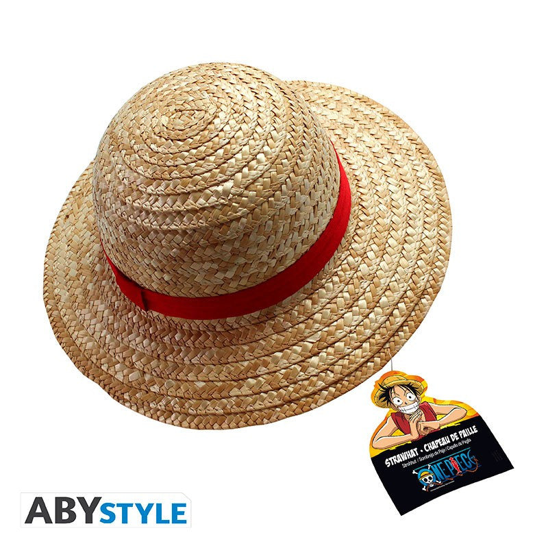 ABYROL066 - ABYROL020 - ONE PIECE - CAPPELLO DI PAGLIA - LUFFY - TAGLIA ADULTO