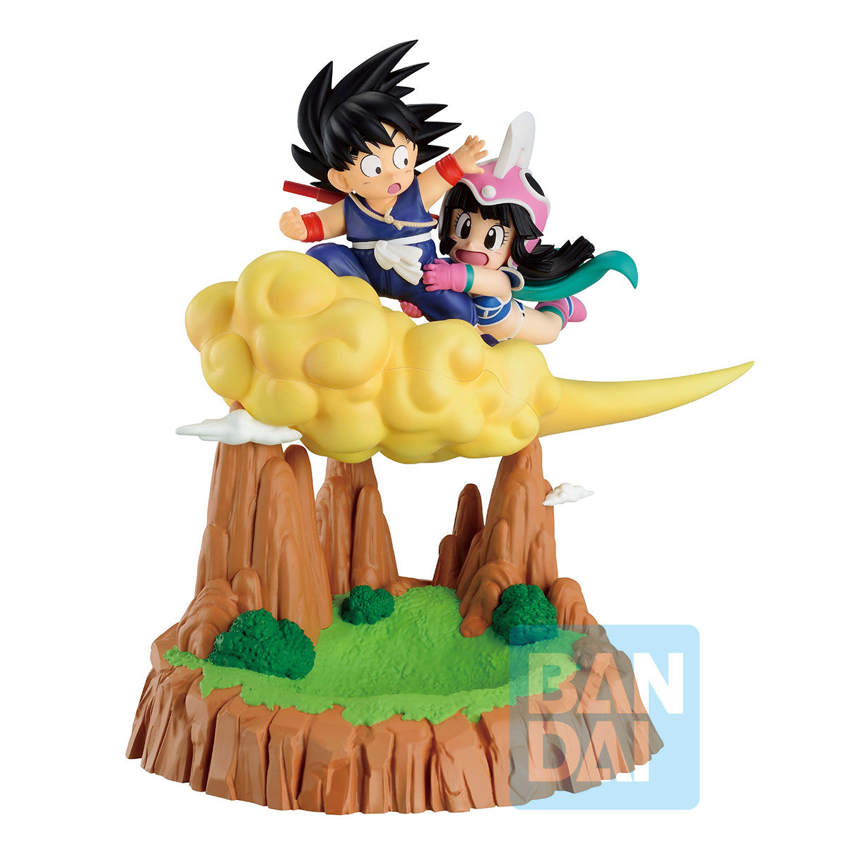 69061 - DRAGON BALL - ICHIBANSHO FIGURE FROM ICHIBANSHO - FANTASTIC ADVENTURE 2 - SON GOKU & CHICHI - STATUA 15CM