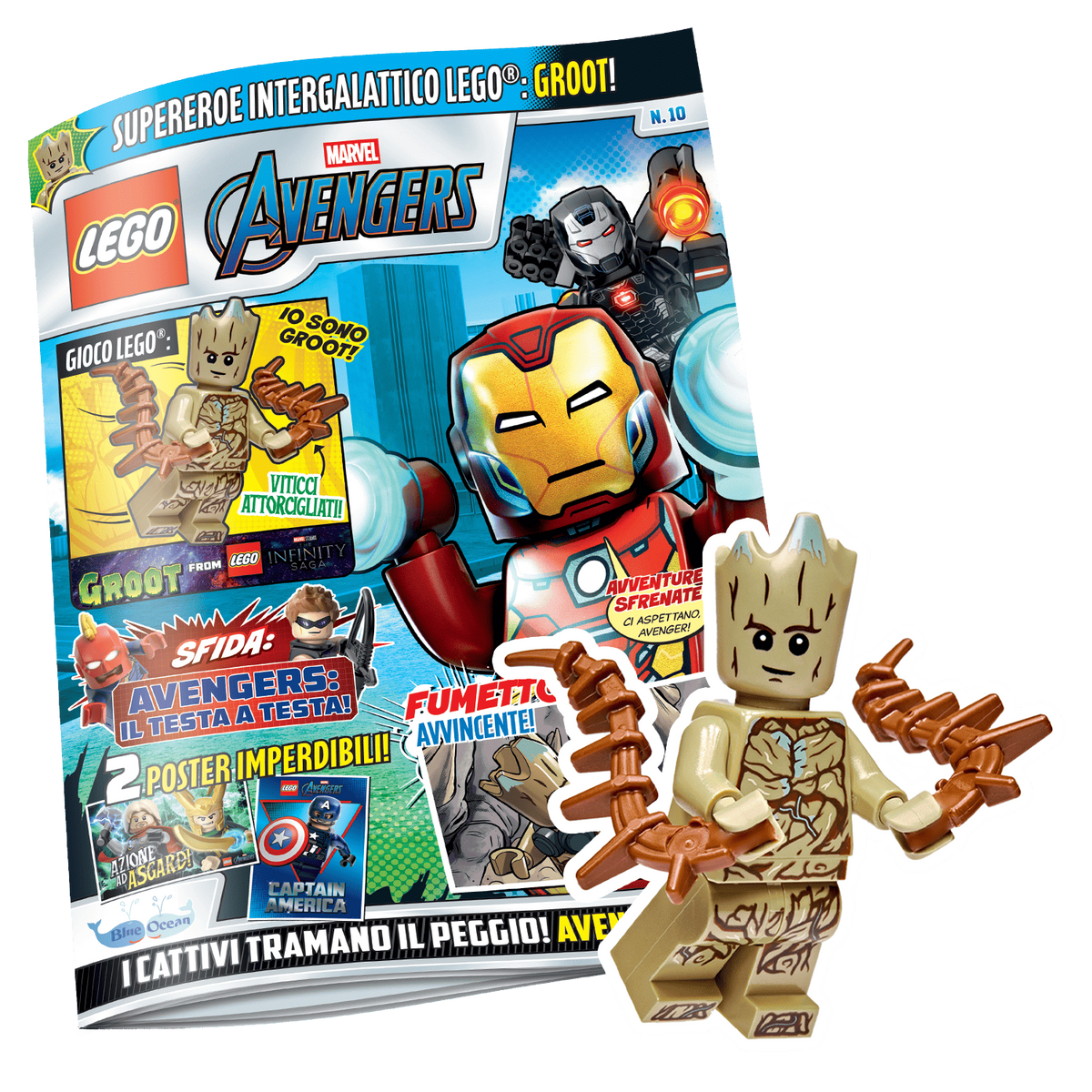LEGO AVENGERS N.10 - GROOT