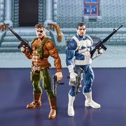 MARVEL LEGENDS AVENGERS - THE PUNISHER AND NICK FURY - ACTION FIGURE 15CM