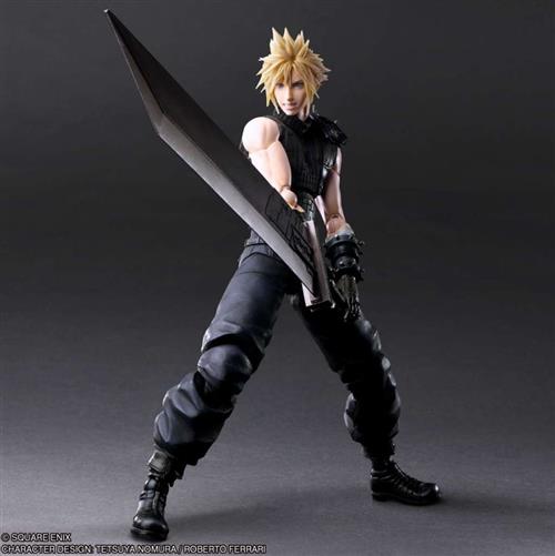 99468 - FINAL FANTASY: REBIRTH - PLAY ARTS KEY - CLOUD STRIFE - ACTION FIGURE 26CM