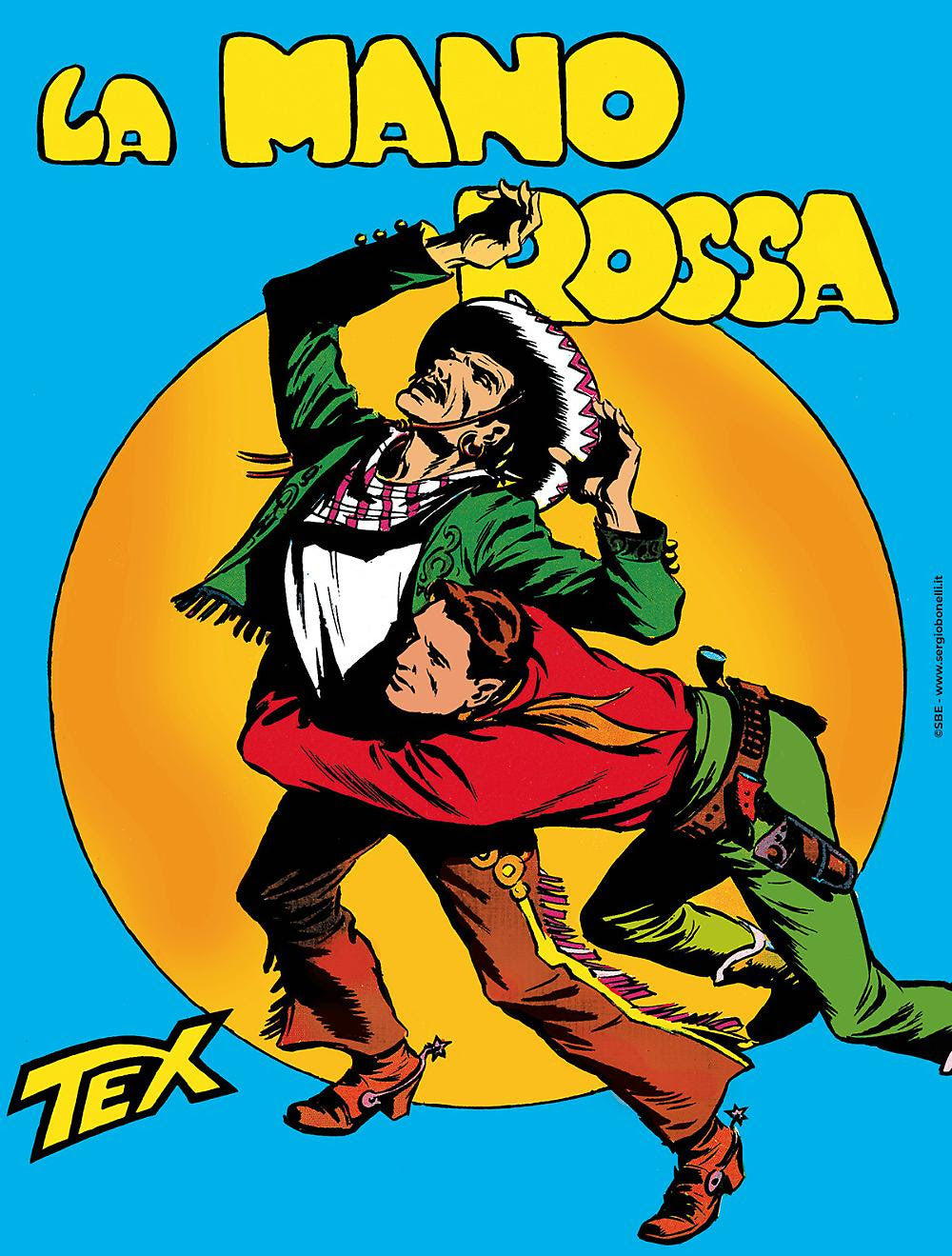 TEX BOOK VOL.1 - LA MANO ROSSA