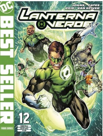 DC BEST SELLER - LANTERNA VERDE DI GEOFF JOHNS VOL.12