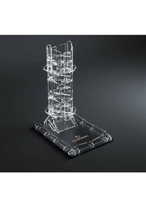 GGS60033ML - CRYSTAL TWISTER - PREMIUM DICE TOWER - CLEAR