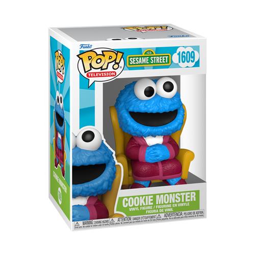 SESAME STREET - POP FUNKO DELUXE VINYL FIGURE 1609 COOKIE MONSTER 9CM