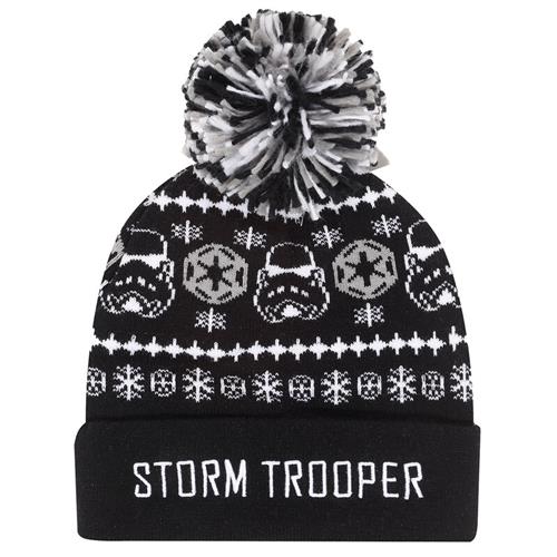 STAR WARS - BEANIE POM - SWC08483BPBOS - STORM TROOPER