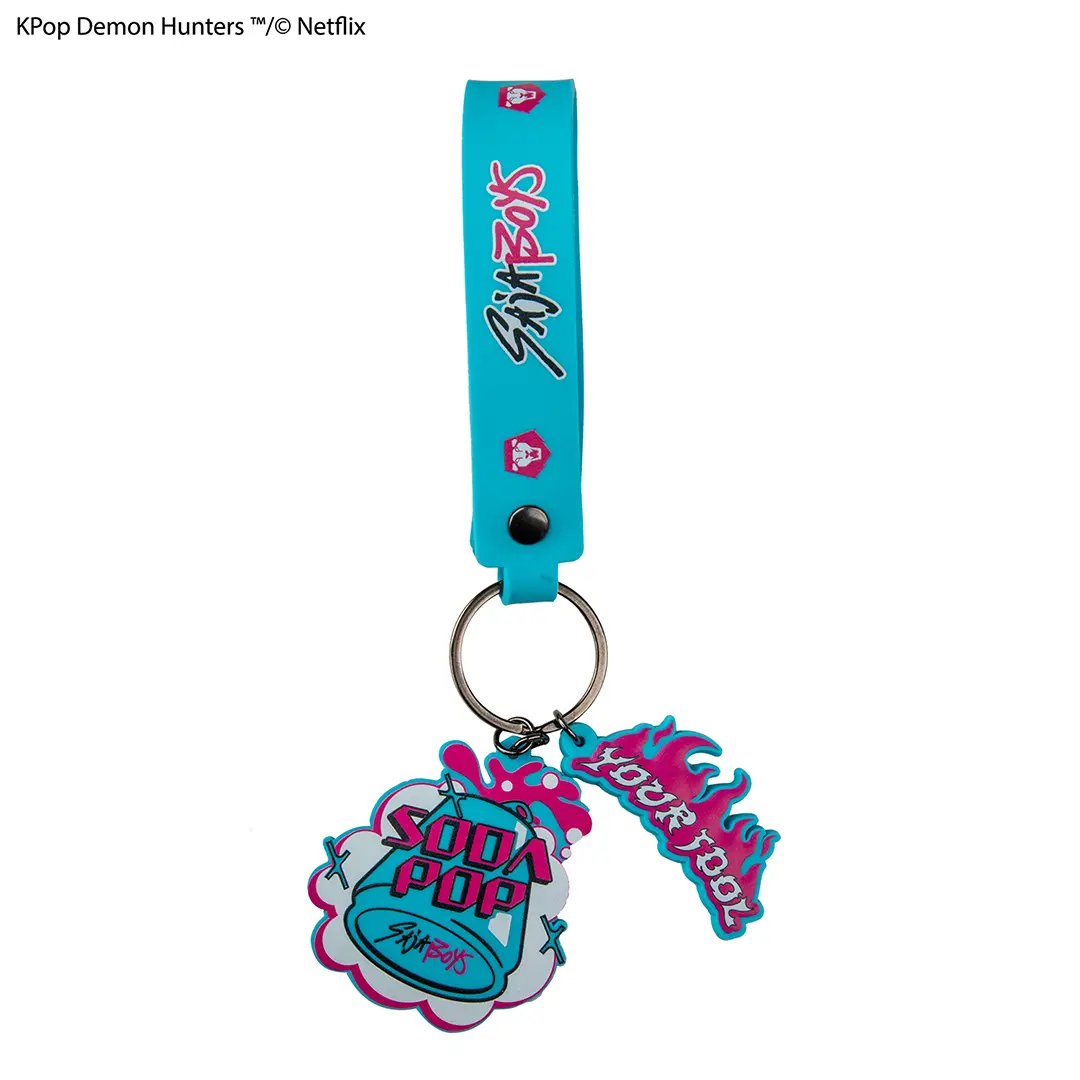 CR2847 - PORTACHIAVI DA POLSO - SODA POP - KPOP DEMON HUNTERS