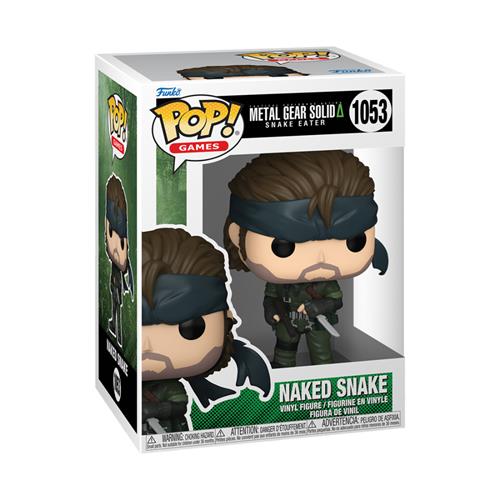 METAL GEAR SOLID - POP FUNKO VINYL FIGURE 1053 NAKED SNAKE 9CM