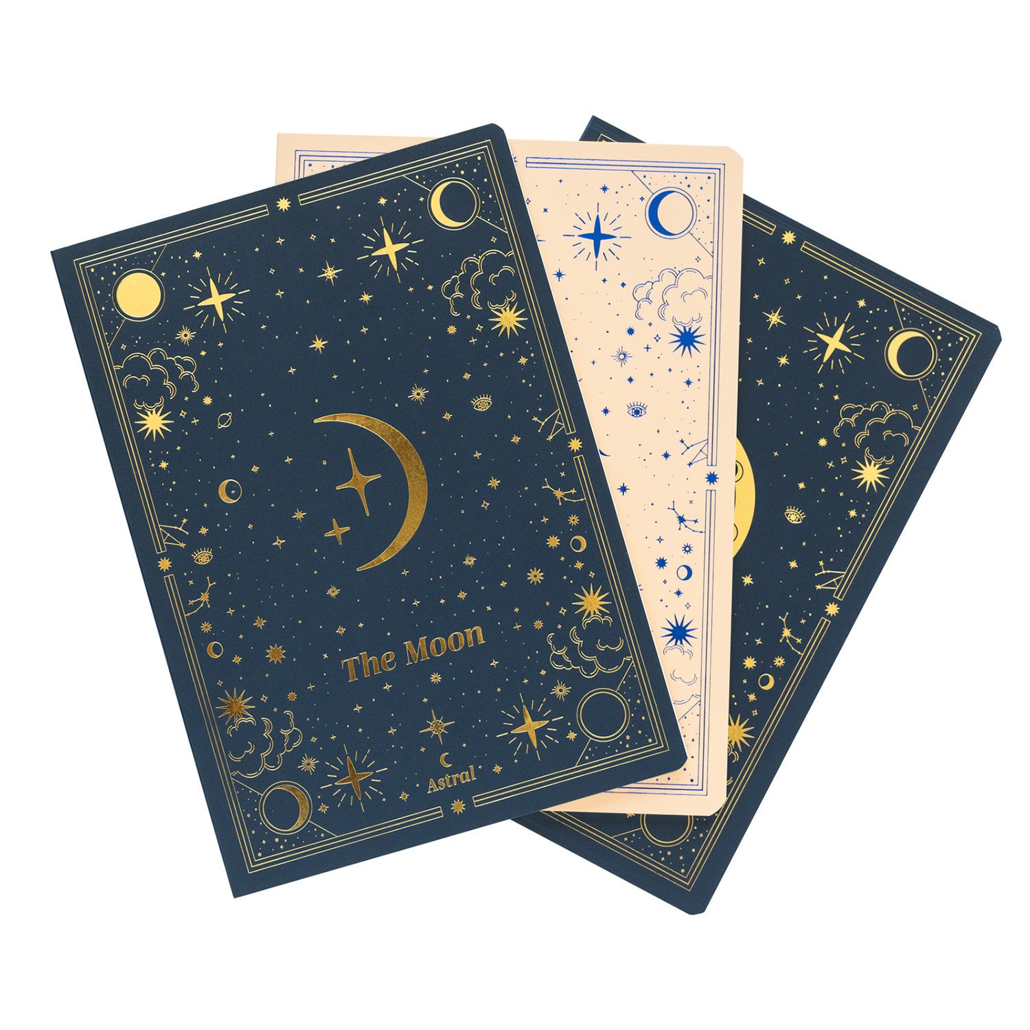 PCA5008 - ASTRALE - SET 3 A5 NOTEBOOK - ASTRALE