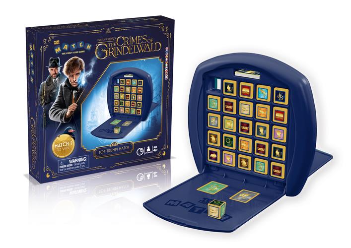 MATCH THE CRAZY CUBE GAME - FANTASTIC BEASTS