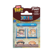 ONE PIECE - POP FUNKO BITTY 2-PACK VINYL FIGURE - MONKEY D. LUFFY & NAMI 2CM
