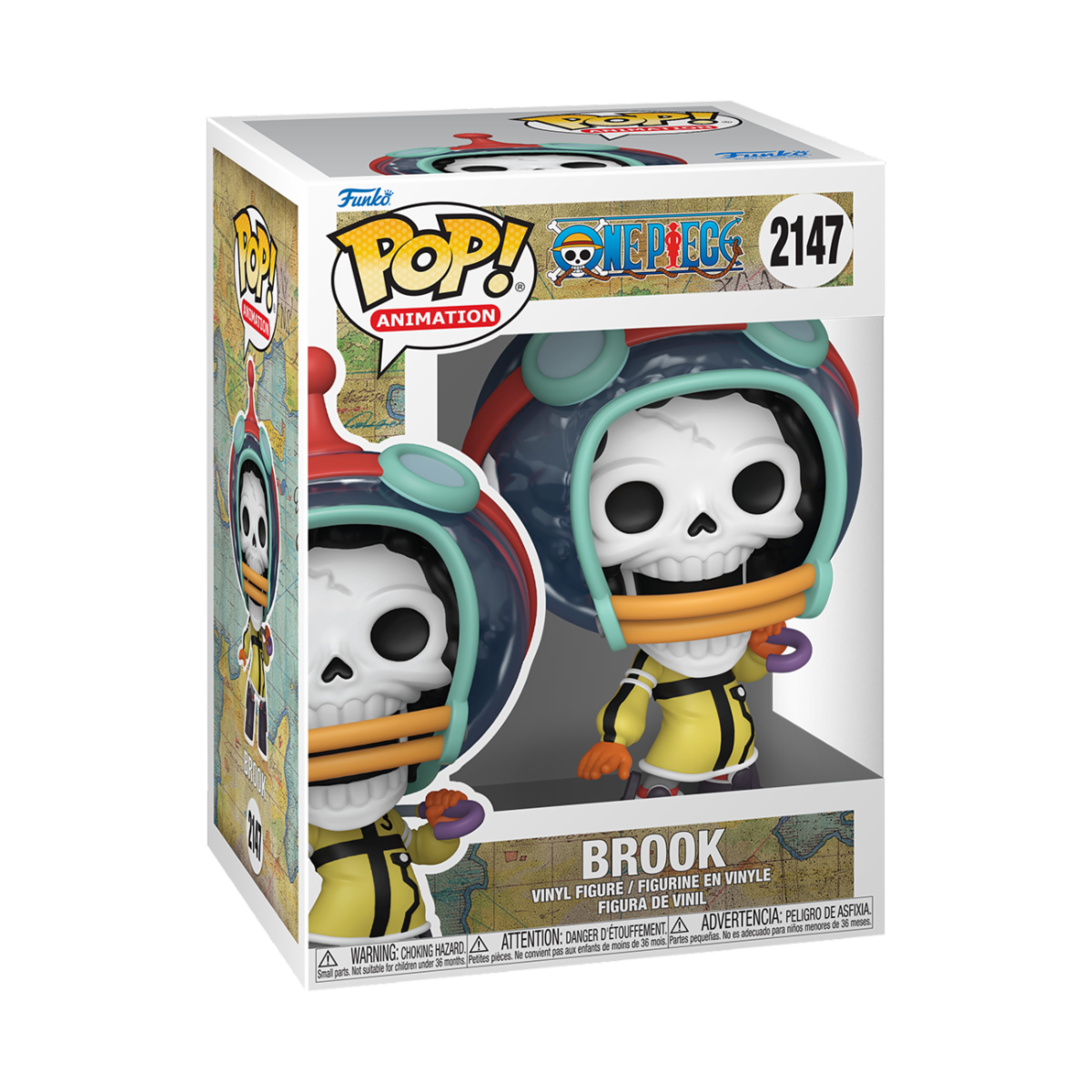 ONE PIECE - POP FUNKO VINYL FIGURE 2147 BROOK (EGGHEAD) 9CM