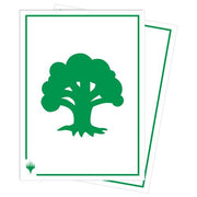 19935 - 105 DECK PROTECTOR SLEEVES - MAGIC: THE GATHERING - MANA 8 - FOREST