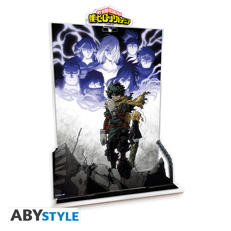 ABYACF193 - MY HERO ACADEMIA - ACRYL DIORAMA - DEKU & ALL MIGHT