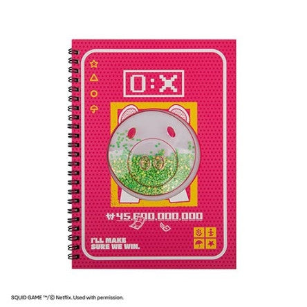 CR5151 - SQUID GAME - NOTEBOOK - PIGGY BANK