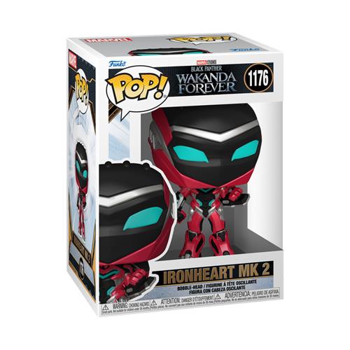 MARVEL: BLACK PANTHER WAKANDA FOREVER - POP FUNKO VINYL FIGURE 1176 IRON HEART MK 2 9CM
