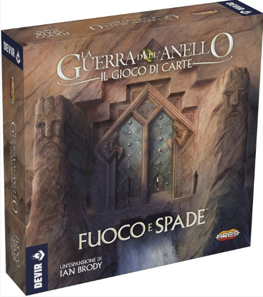 LA GUERRA DELL'ANELLO - IL GIOCO DI CARTE - FUOCO E SPADE (ESPANSIONE)