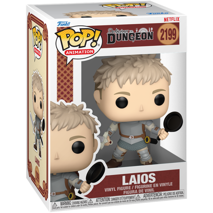 DELICIOUS IN DUNGEON - POP FUNKO VINYL FIGURE 2199 LAIOS W/CAHSE (ASSORTMENT 6PZ) 9CM