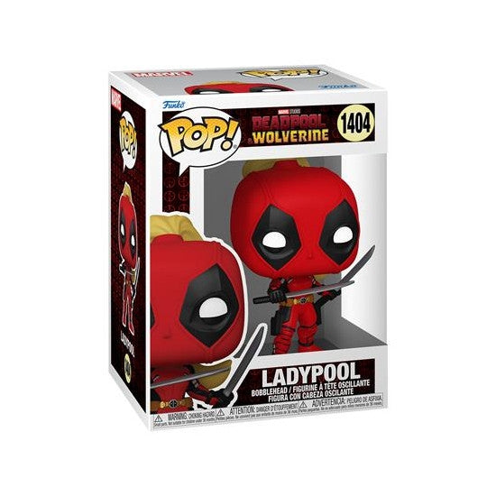 MARVEL: DEADPOOL & WOLVERINE - POP FUNKO VINYL FIGURE 1404 LADYPOOL 9CM